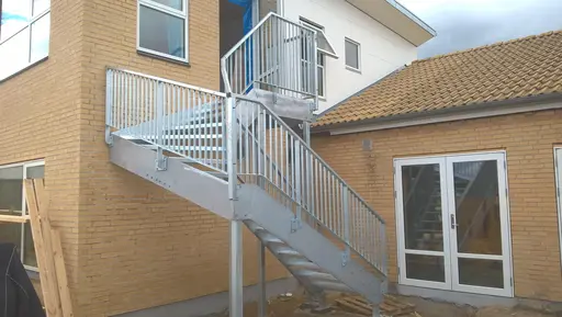 Trappe i stål